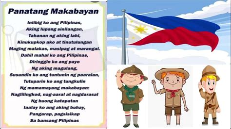 panatang makabayan 1980|Patriotic Oath (Philippines) .